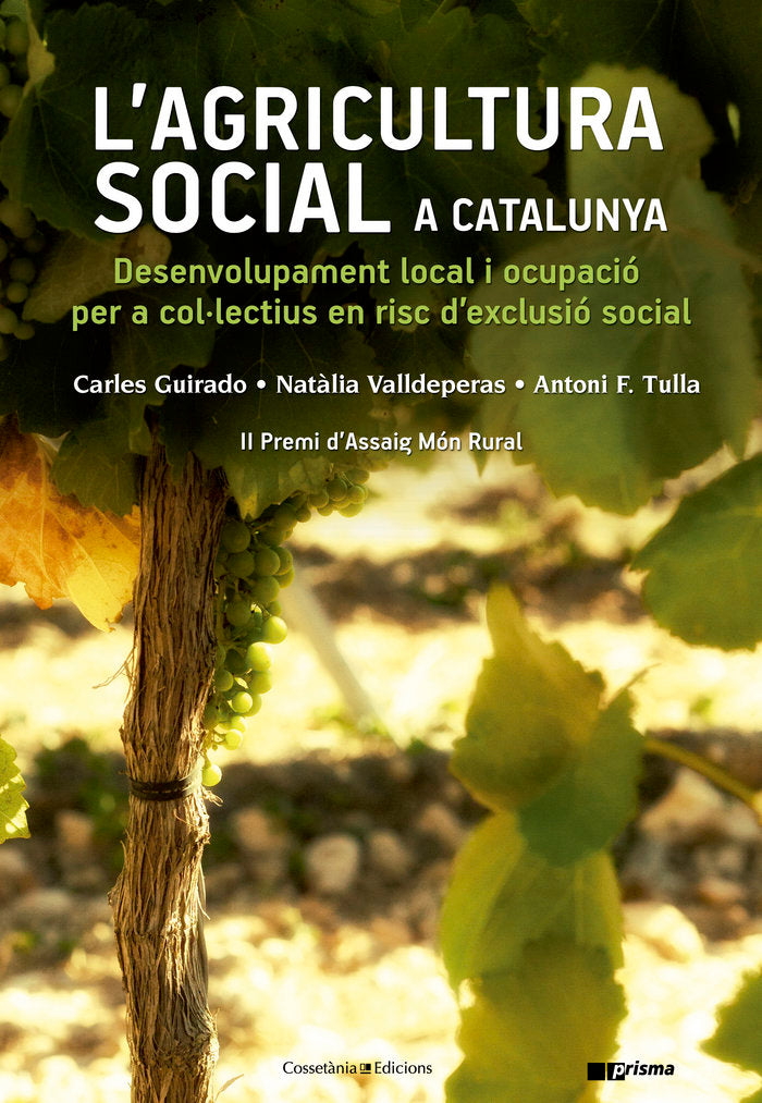 L'Agricultura Social a Catalunya, de GUIRADO GONZALEZ, CARLES | portada del libro