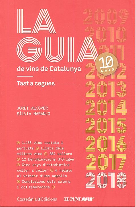 LA GUIA DE VINS DE CATALUNYA 2018, de ALCOVER MESTRES, JORDI | portada del libro