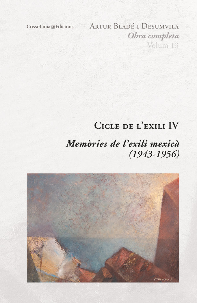 CICLE DE L'EXILI IV, de BLADé DESUMVILA, ARTUR | portada del libro