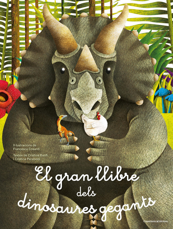 El gran llibre dels dinosaures gegants / El petit llibre dels dinosaures més petits, de Banfi, Cristina | portada del libro