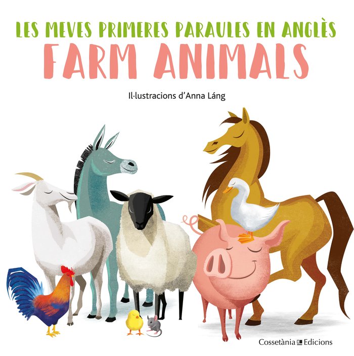 Farm animals, de Láng, Anna | portada del libro