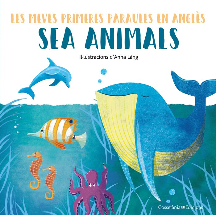 Sea animals, de Láng, Anna | portada del libro