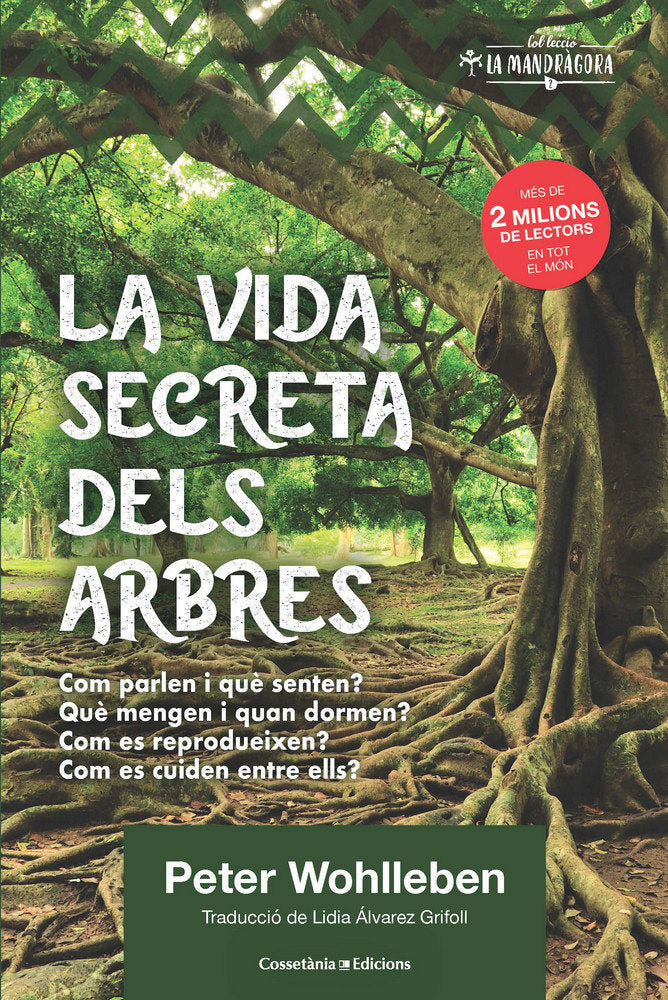 La vida secreta dels arbres, de Wohlleben, Peter | portada del libro