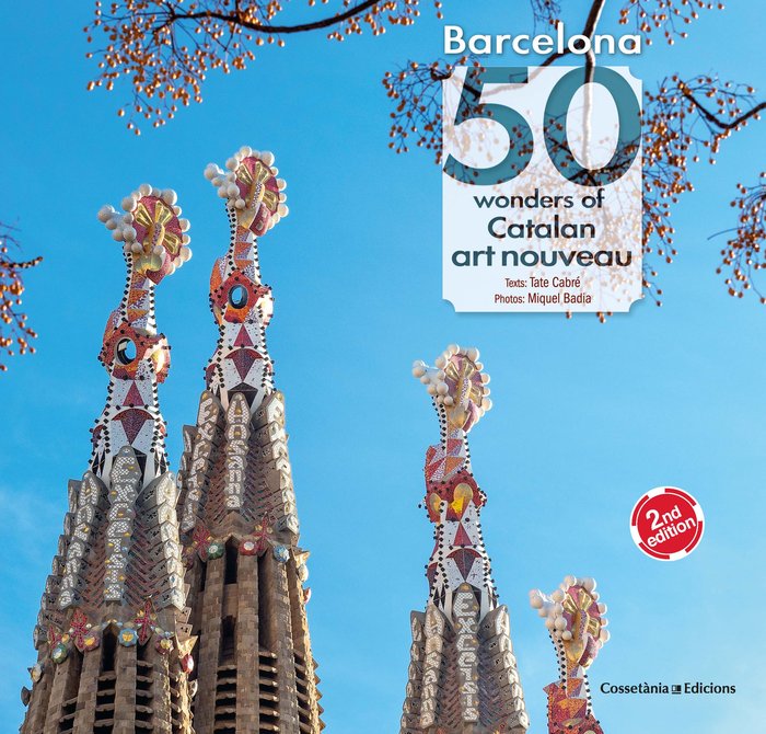 Barcelona. 50 wonders of Catalan art nouveau, de Cabré Massot, Tate | portada del libro