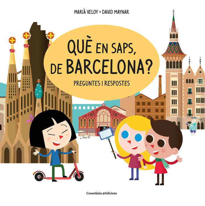 Què en saps, de Barcelona?, de Maynar Gálvez, David | portada del libro