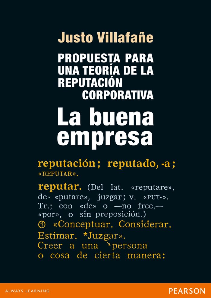 LA BUENA EMPRESA, de Villafañe, Justo | portada del libro