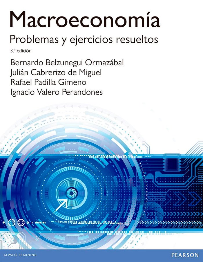 MACROECONOMÍA. PROBLEMAS Y EJERCICIOS RESUELTOS, de Belzunegui Ormazábal, Bernardo | portada del libro
