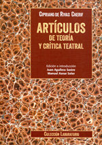 Art¡culos de teor¡a y cr¡tica teatral, de Juan Aguilera Sastre | portada del libro