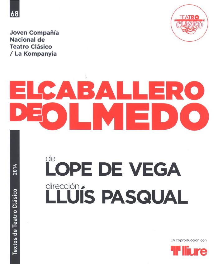 El caballero de Olmedo, de Vega, Lope de | portada del libro