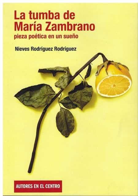 La tumba de María Zambrano. Pieza poética en un sueño, de RODRIGUEZ RODRIGUEZ,NIEVES | portada del libro