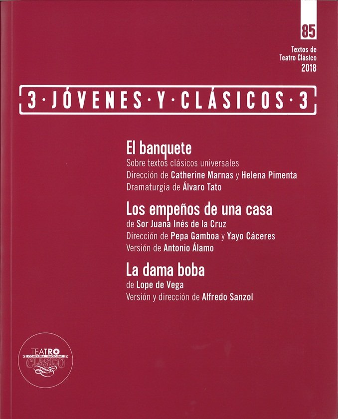 Textos de teatro clásico Nº 85. 3 Jóvenes y clásicos 3, de CARLOS CONTRERAS ELVIRA | portada del libro