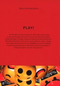 PLAY !, de GOIRICELAYA BURON, MARIA | portada del libro