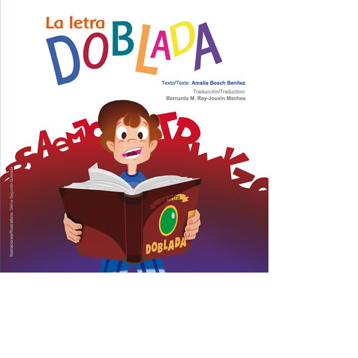 La letra Doblada/ La lettre Pliée, de Bosch Benítez | portada del libro