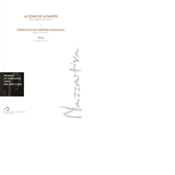 La edad de la razón. Crónica de un suspenso anunciado. Ella., de García Nieto | portada del libro