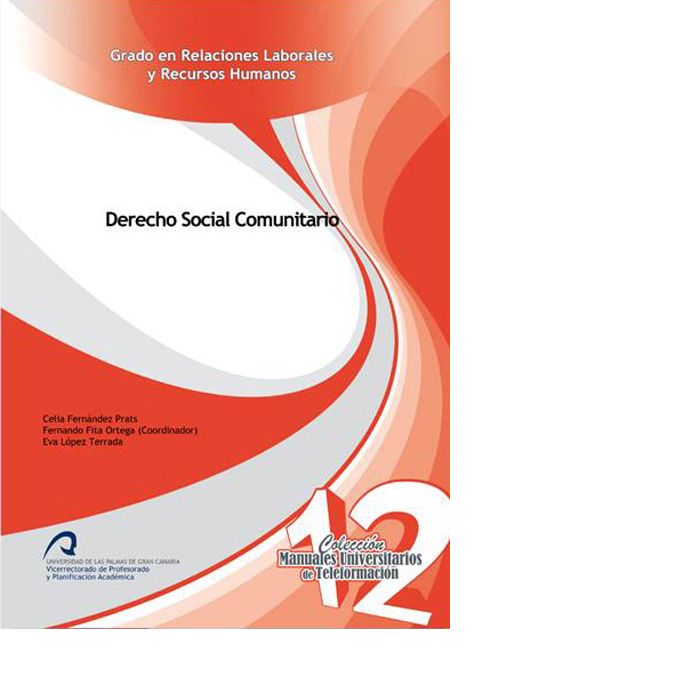 Derecho Social Comunitario, de de Armas Hernández | portada del libro
