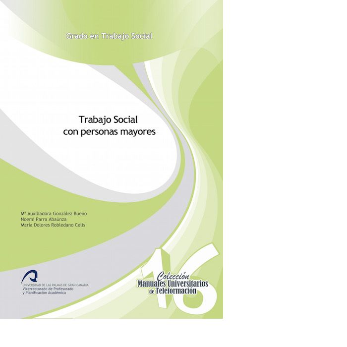 Trabajo social con personas mayores, de González Bueno | portada del libro