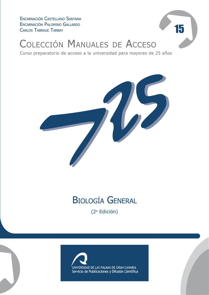 Biología General, de Castellano Santana | portada del libro