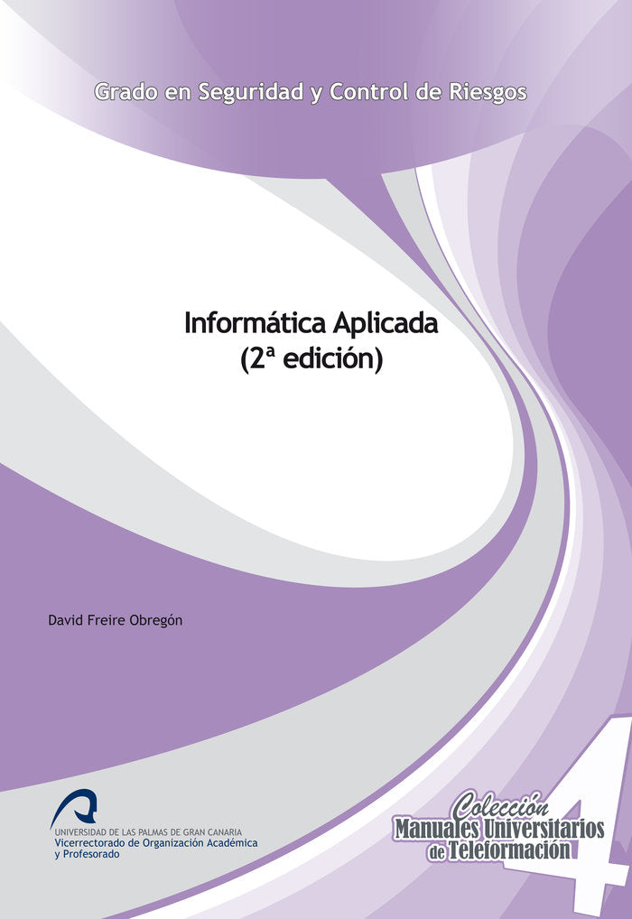 Informática Aplicada, de Freire Obregón, David | portada del libro