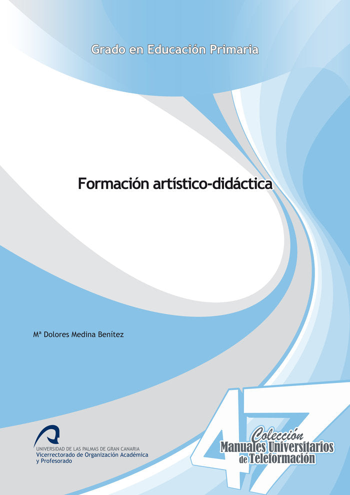 Formación artístico-didáctica, de Medina Benítez, Mª Dolores | portada del libro