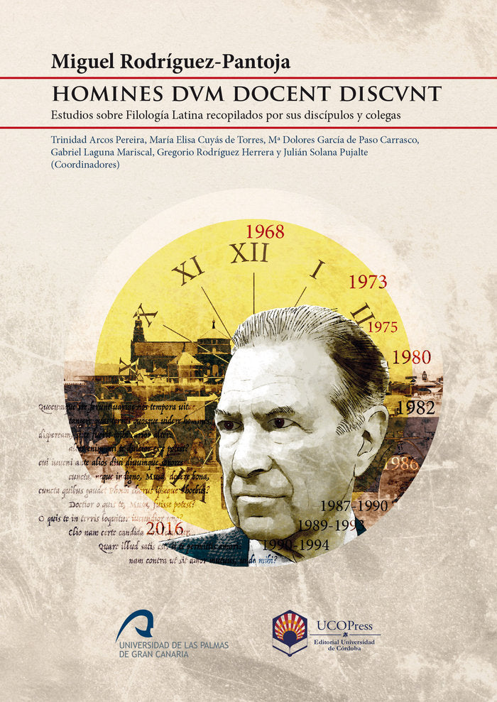 Homines dum docent discunt, de Rodríguez-Pantoja Márquez, Miguel | portada del libro