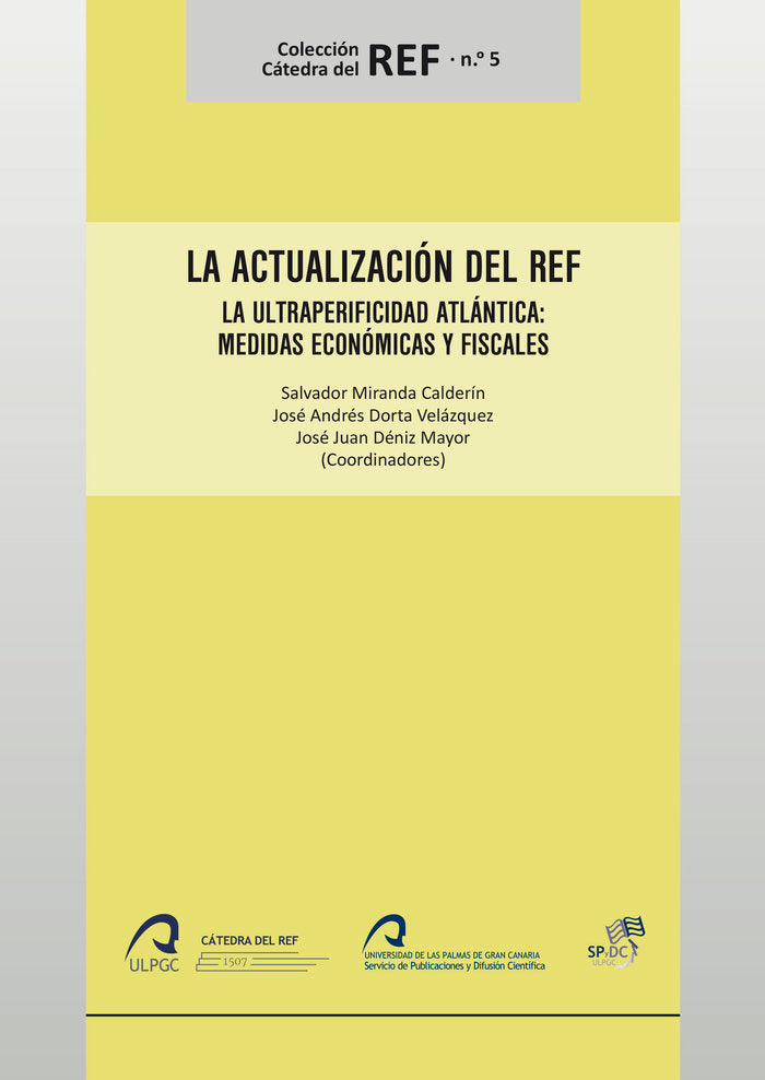 La actualización del REF, de Miranda Calderín, Salvador | portada del libro