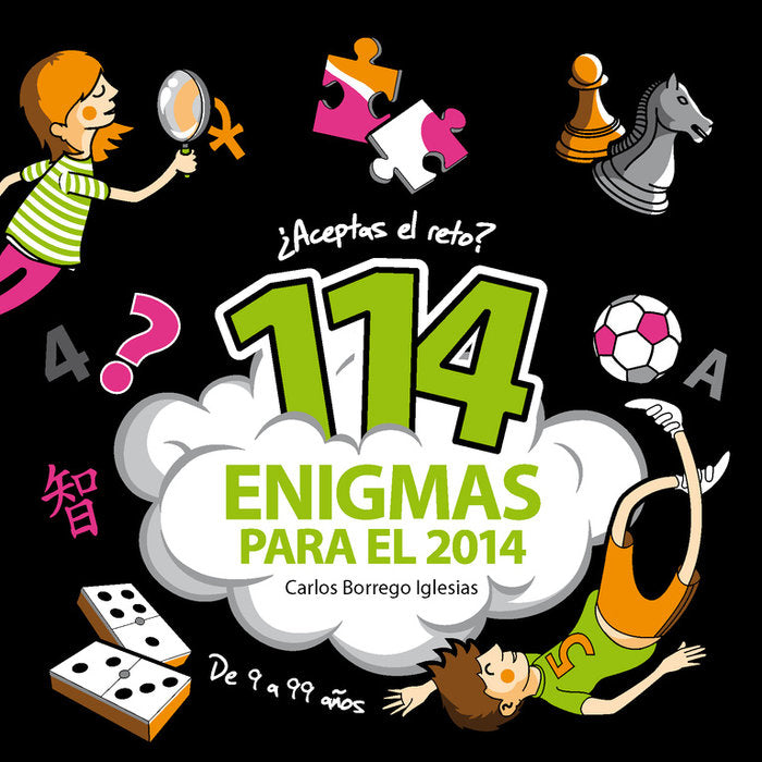114 enigmas para 2014, de BORREGO IGLESIAS, CARLOS | portada del libro