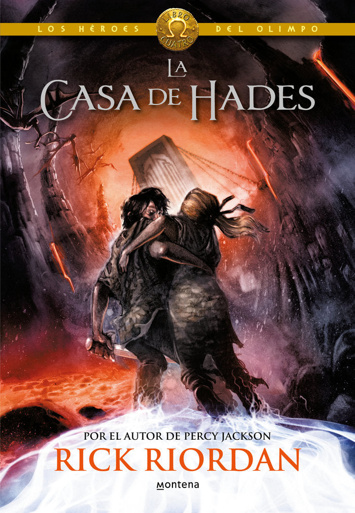 La casa de Hades (Los héroes del Olimpo 4), de Riordan, Rick | portada del libro