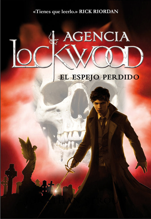 El espejo perdido (Agencia Lockwood 2), de Stroud | portada del libro