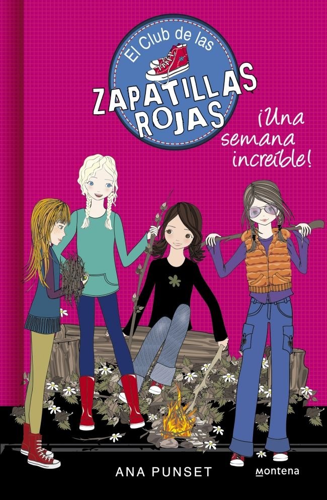 Una semana increíble (Serie El Club de las Zapatillas Rojas 5), de Punset, Ana | portada del libro