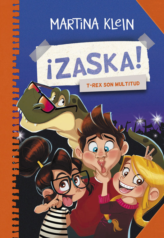 T-Rex son multitud (Serie ¡Zaska! 3), de Klein, Martina | portada del libro