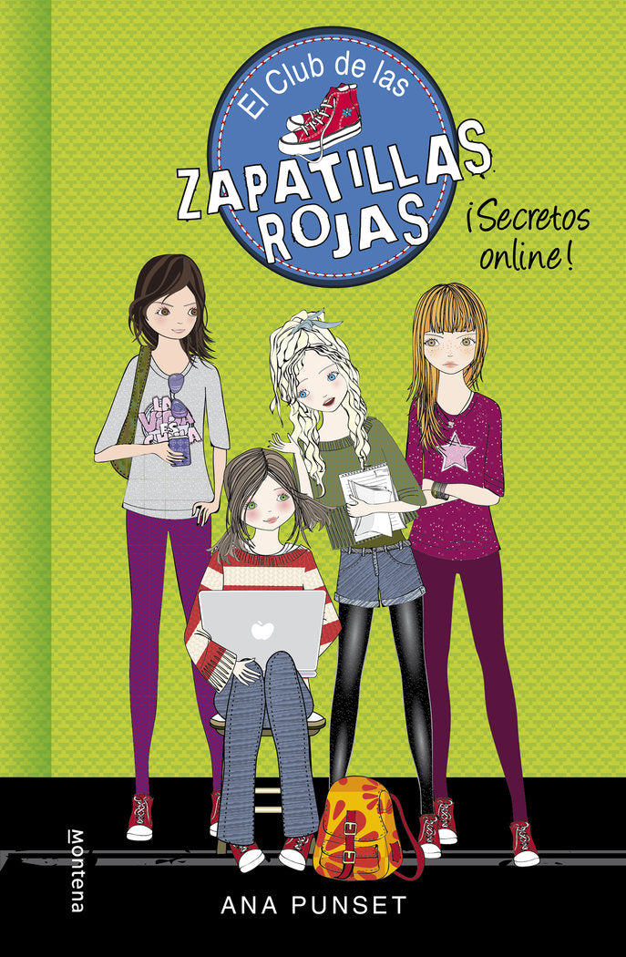 ¡Secretos Online! (Serie El Club de las Zapatillas Rojas 7), de Punset, Ana | portada del libro