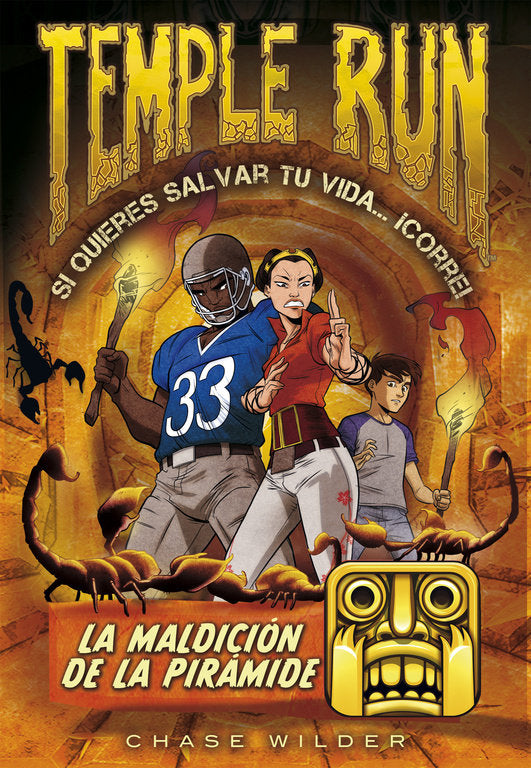 La maldición de la pirámide (Temple Run 4), de WILDER, CHASE | portada del libro