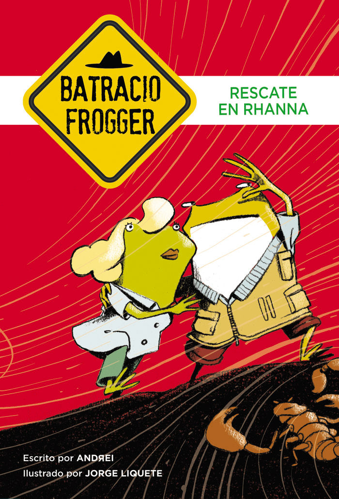 Rescate en Rhanna (Un caso de Batracio Frogger 4), de Andrei | portada del libro