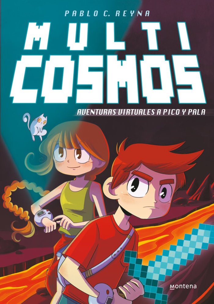 Aventuras virtuales a pico y pala (Multicosmos 1), de Reyna | portada del libro