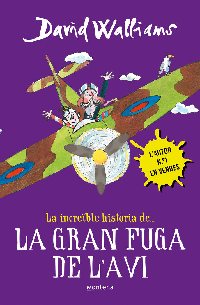 La increïble història de... La gran fuga de l'avi, de Walliams, David | portada del libro