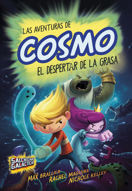 El despertar de la grasa (Salchichas galácticas 2), de Brallier, Max | portada del libro