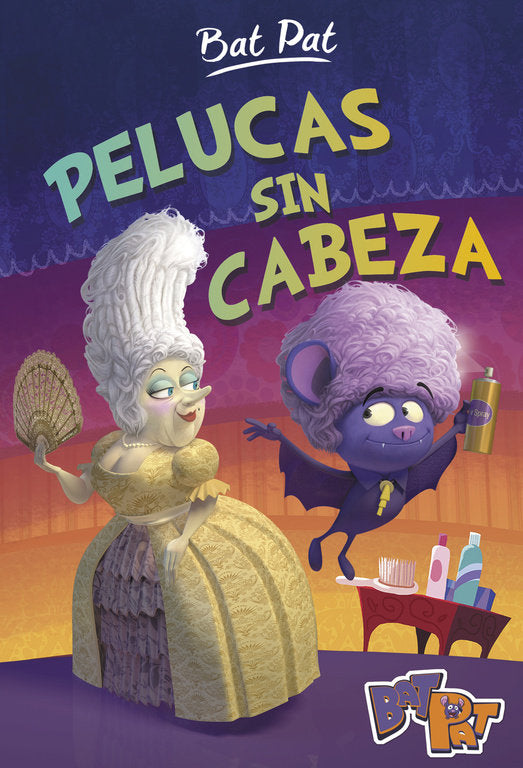 Pelucas sin cabeza (Serie Bat Pat 5), de Pavanello | portada del libro