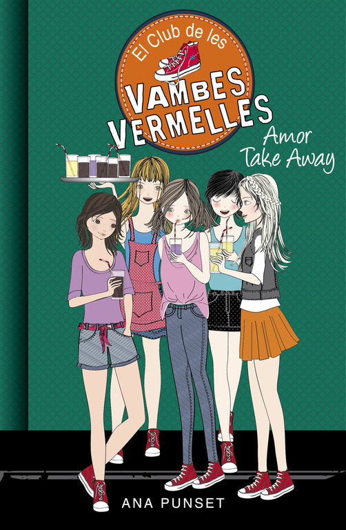 Amor Take Away (Sèrie El Club de les Vambes Vermelles 9), de Punset, Ana | portada del libro