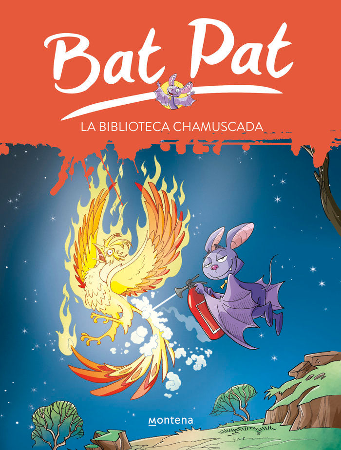 La biblioteca chamuscada (Serie Bat Pat 41), de Pavanello | portada del libro