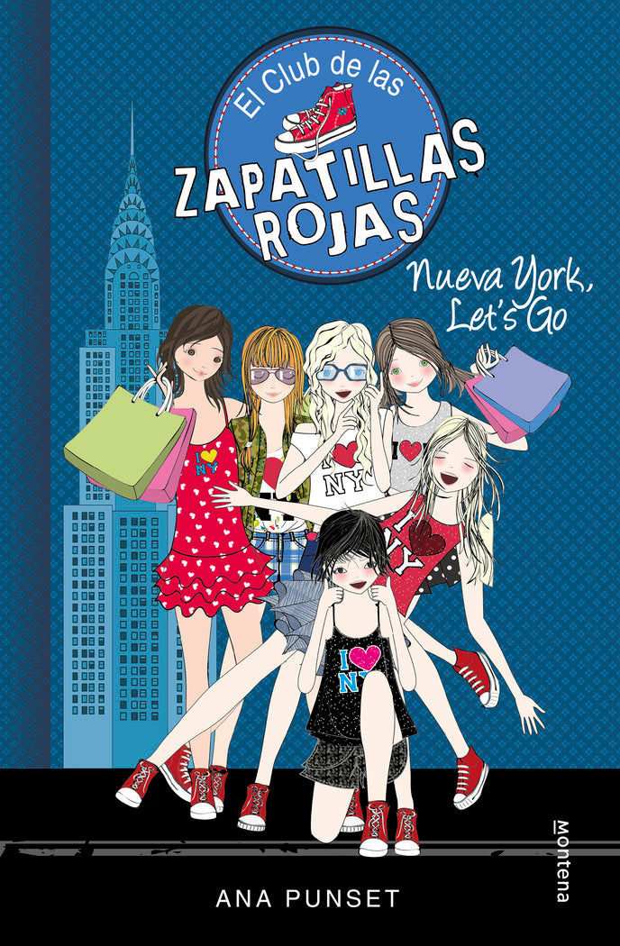 Nueva York, Let's Go (Serie El Club de las Zapatillas Rojas 10), de Punset, Ana | portada del libro