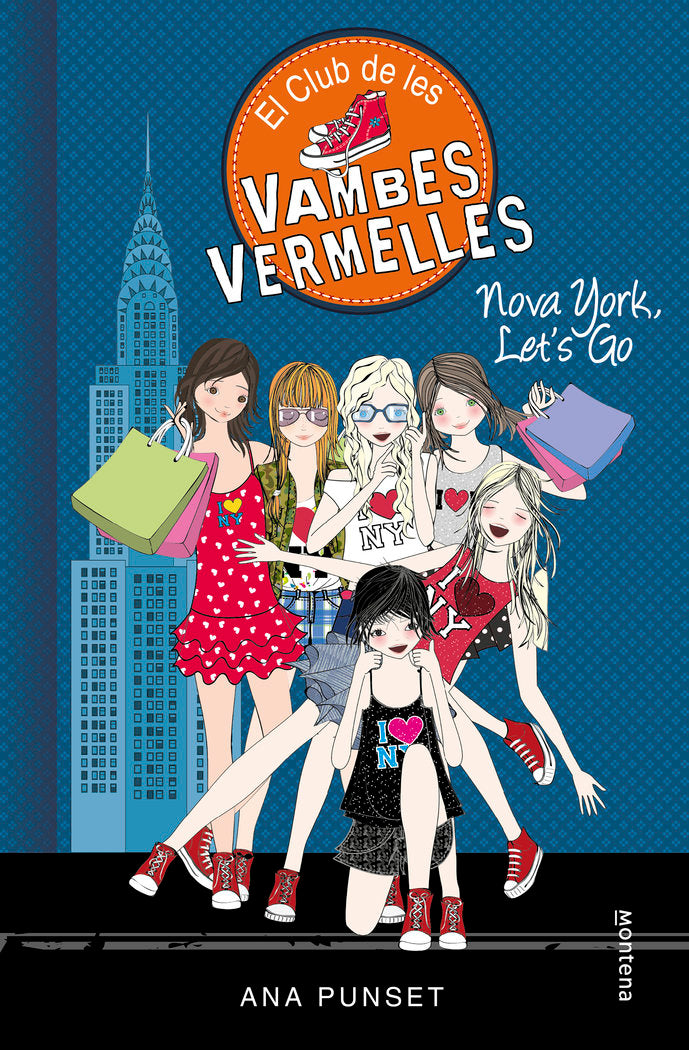 Nova York, Let's Go (Sèrie El Club de les Vambes Vermelles 10), de Punset, Ana | portada del libro
