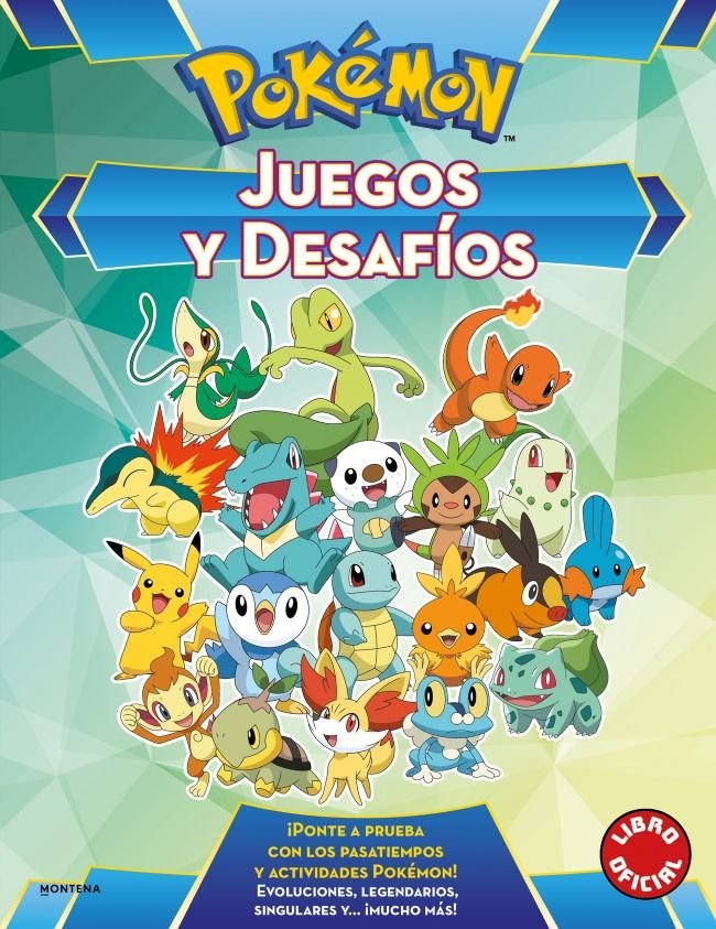 Juegos y desafíos (Colección Pokémon), de Varios autores, | portada del libro