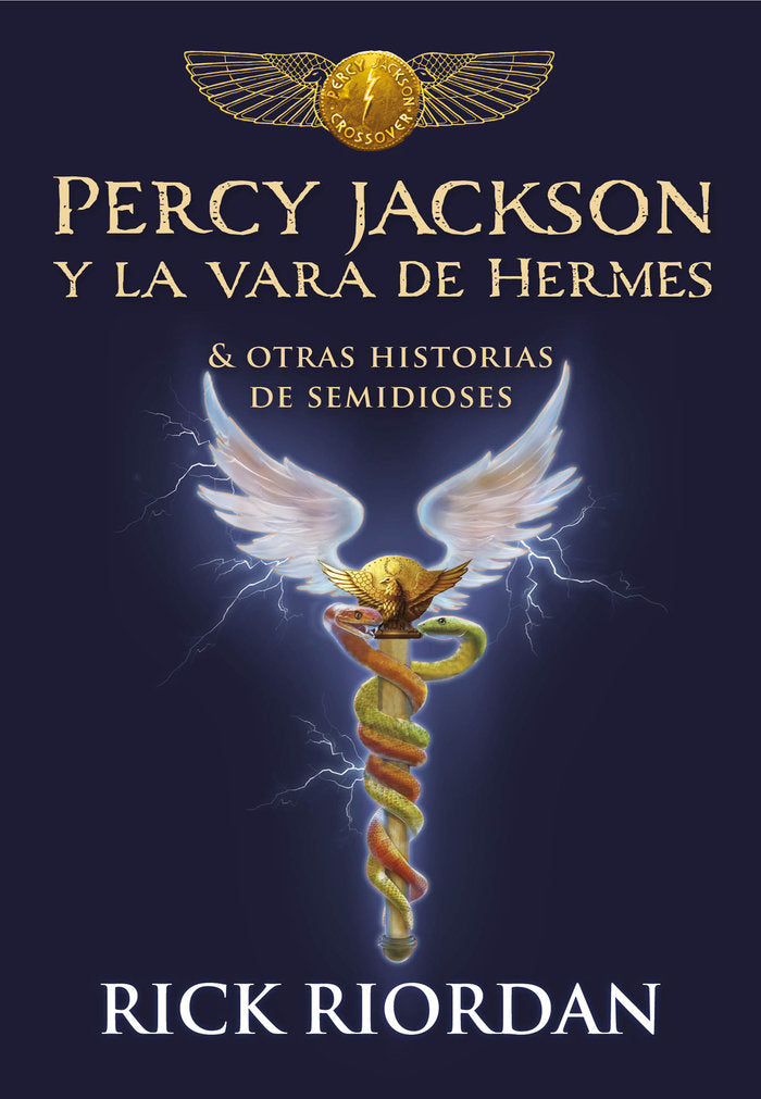 Percy Jackson y la vara de Hermes, de Riordan, Rick | portada del libro