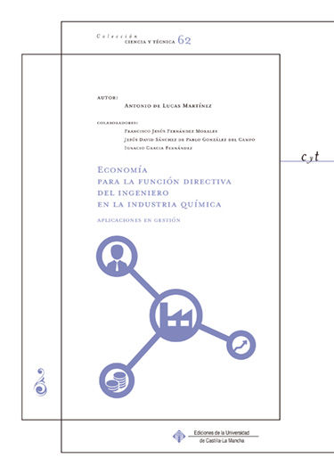 Economía para la función directiva del ingeniero en la industria química, de Lucas Martínez, Antonio de | portada del libro