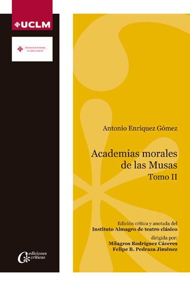 Academias morales de las Musas, de Enríquez Gómez, Antonio | portada del libro