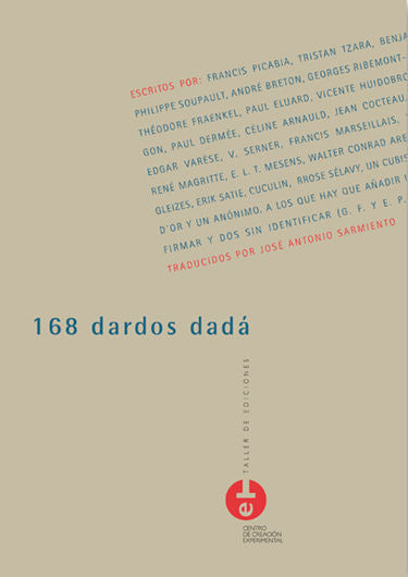 168 Dardos Dadá, de Sarmiento García, José Antonio | portada del libro