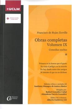 OBRAS COMPLETAS VOLUMEN IV COMEDIAS, de ZORRILLA, FRANCISCO DE ROJAS | portada del libro
