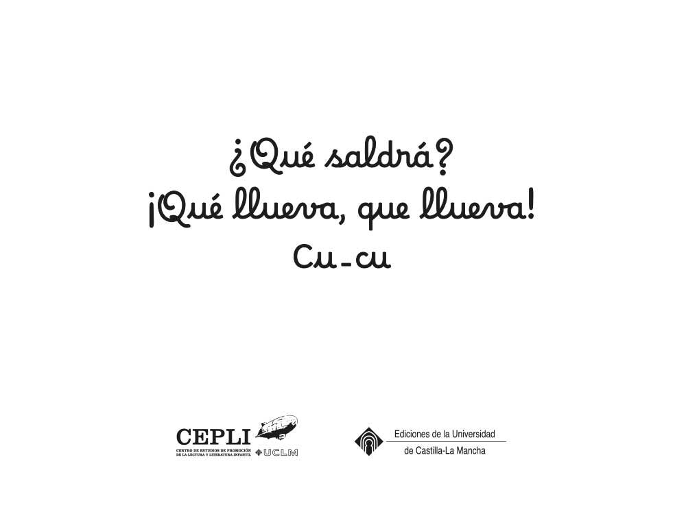 ¿QUE SALDRA? ¡QUE LLUEVA, QUE LLUEVA! CU - CU, de VVAA | portada del libro