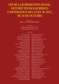 LEY DE LA JURISDICCION SOCIAL, de MONEREO PEREZ | portada del libro