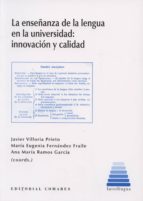 La enseñanza de la lengua en la universidad, de Javier Villoria Prieto | portada del libro
